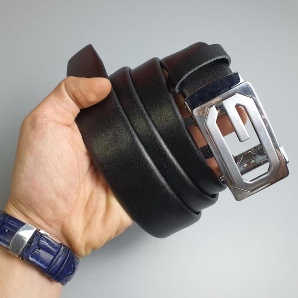 [Da thật] Dây lưng công sở da bò 3 lớp BL110 khóa trượt cao cấp (35mm) - 100% da bò thật, BH 3 năm xịn * Đẹp | BigBuy360 - bigbuy360.vn