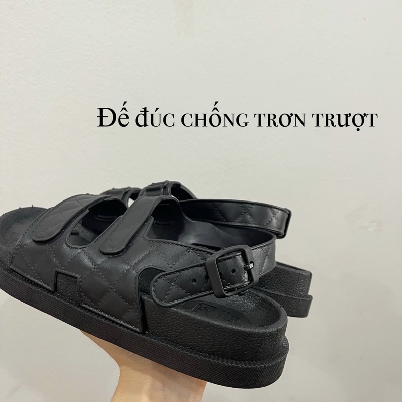 Dép Sandal Ulzzang Quai Dẻo Nhiều Màu D89