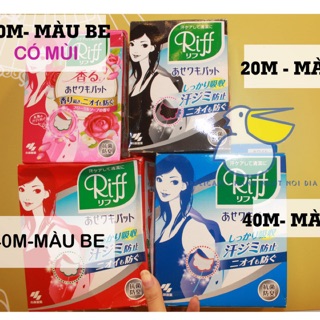 MIẾNG DÁN THẤM MỒ HÔI NÁCH DÀNH CHO NỮ RIFF KOBAYASHI HÀNG NHẬT NỘI ĐỊA