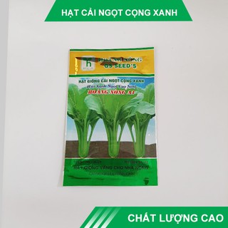 Hạt giống cải ngọt cọng xanh gói 20gram 4000 hạt, tỉ lệ nảy mầm 99%, thu hoạch sau 35 ngày