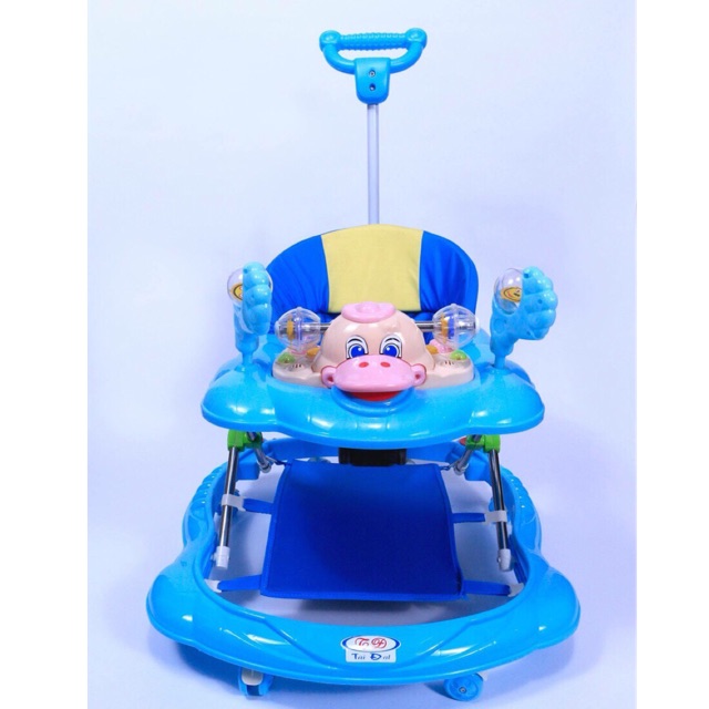 Xe tập đi có đẩy có nhạc
