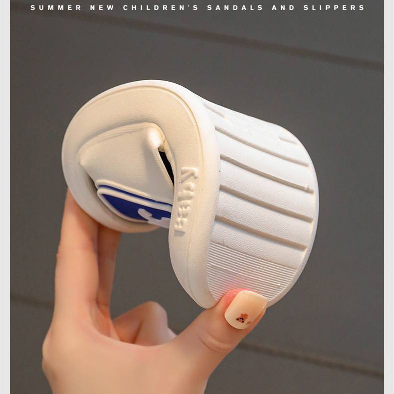 Dép Quai Ngang Đế Dày Thoáng Khí Thời Trang Cho Bé Trai Gái