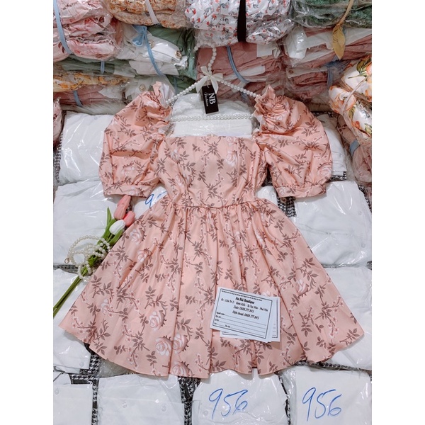 (Mẫu mới) đầm hoa xinh xoè 2 lớp, free size | BigBuy360 - bigbuy360.vn