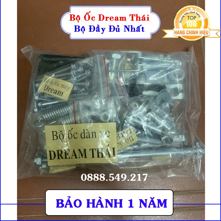 Bộ Ốc Xe Dream Thái.Bộ Đầy Đủ Nhất