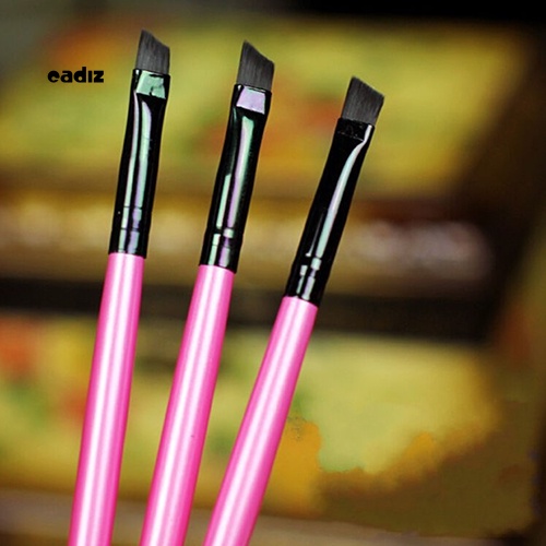 Bộ 3 Cây Cọ Trang Điểm Mắt/Kẻ Mắt/Lông Mày Chuyên Dụng