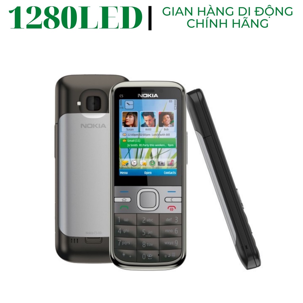 Điện Thoại Nokia C5 Chính Hãng Bảo Hành 12 Tháng Bền Bỉ Loa To Chắc Chắn