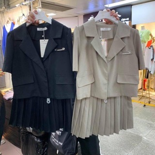 Sét vest chân xếp li