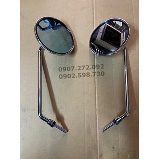 [HOẢ TỐC HCM] Kính chiếu hậu tròn zin cho Cup đời mới ,67 & CD Benly (1cặp)