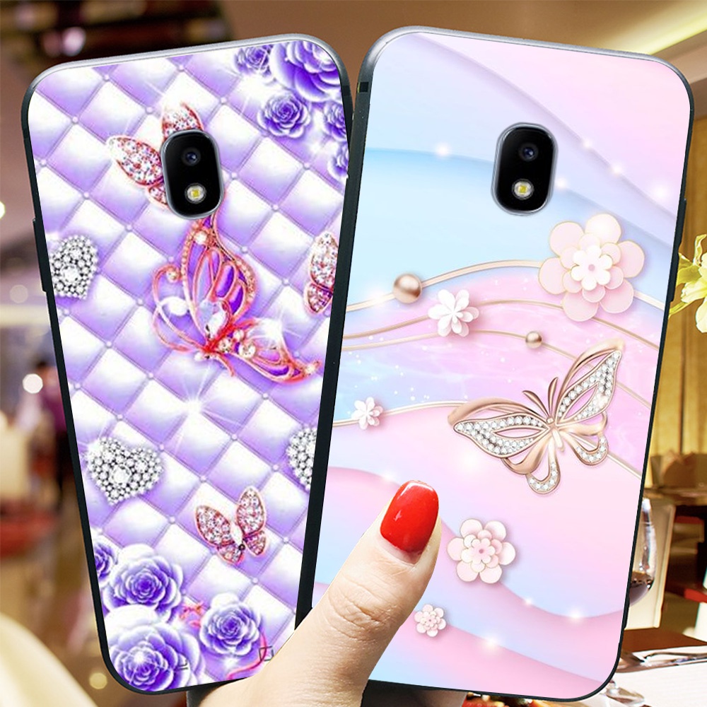 Ốp lưng điện thoại Samsung j5 pro / j7 pro in hình phong cách nữ sang chảnh