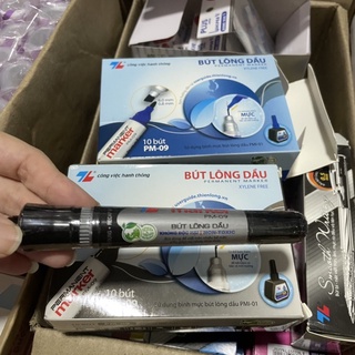 Bút lông dầu Thiên Long PM-09 (xanh đỏ đen)