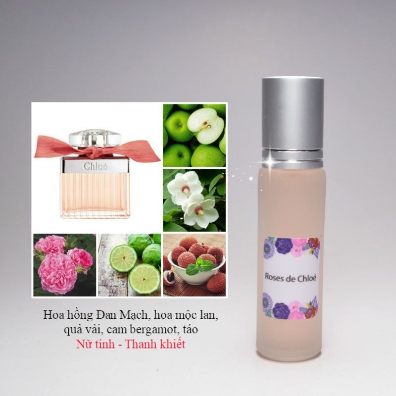 Tinh Dầu Nước Hoa Pháp Roses de Chloe