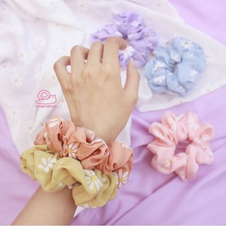 Ốc Sên Shop - Scrunchie hoa cúc