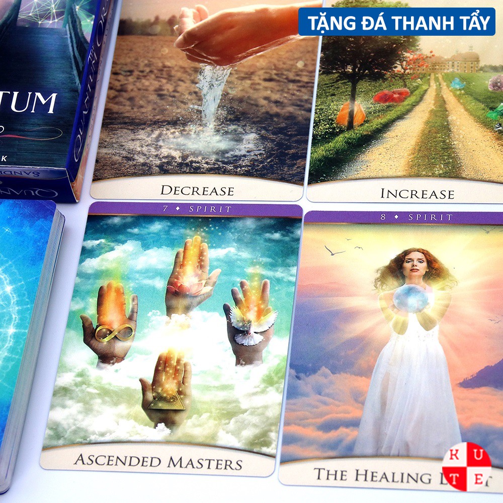 Bài Oracle The Quantum 53 Lá Bài Tặng Đá Thanh Tẩy C74