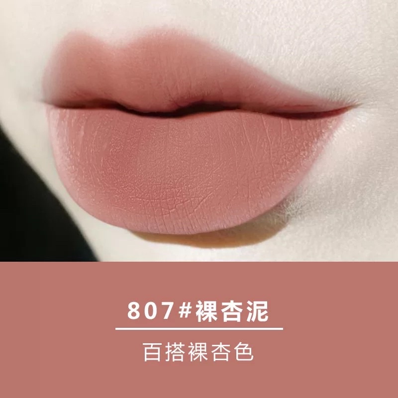 ❤️Son nhung lì hình gấu CVZ chất son nhung mịn rất mềm môi chống nước lâu trôi màu đẹp không khô môi