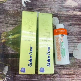 Kem nhuộm bóc màu đen hoặc màu đỏ do không ưng ý khi nhuộm tóc Color Tour 100ml Hàn quốc