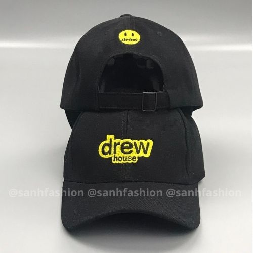 Mũ lưỡi trai thêu hình chữ DREW Nón kết chất nỉ cao cấp thời trang form unisex nam nữ K14