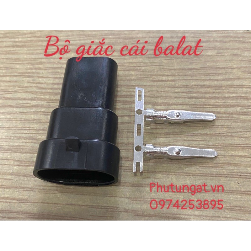 Giắc HB4 ❤️FREESHIP ❤️ bộ giắc ĐẦU CÁI HB4_bộ giắc balat ( 1 bịch 10 bộ)