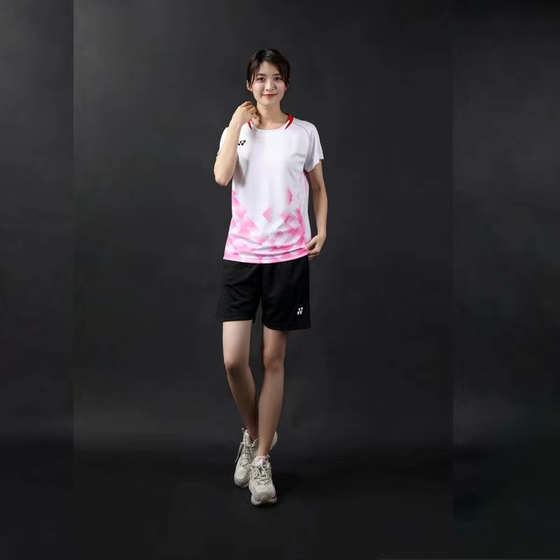 Bộ Đồ Thể Thao Tay Ngắn Yonex Kiểu Hàn Quốc Cá Tính Cho Nam Và Nữ