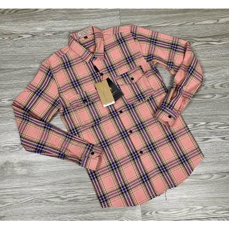 Sơ mi kẻ hồng nam ⚜️ Sơ mi nam màu hồng ⚡️ 2022