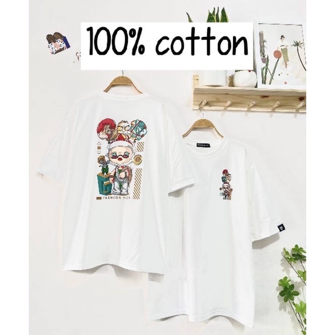 Áo thun tay lỡ form rộng unisex MSP12734