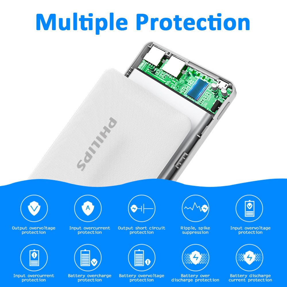 Pin sạc dự phòng Philips DLP2105 20000mAh