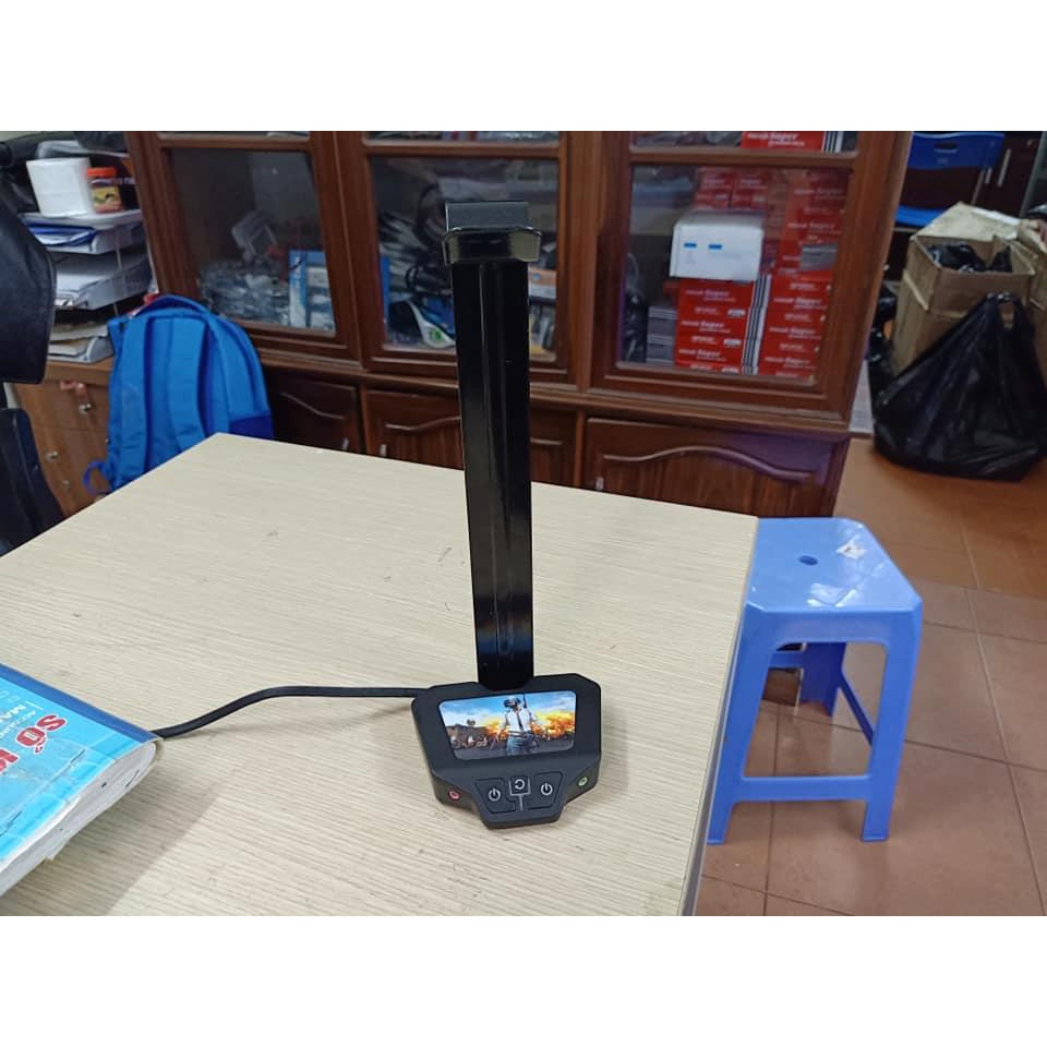 Nút nguồn bật tắt máy tính kèm giá treo tai nghe đang sử dụng thanh lý giá rẻ - Máy tính Hiệp Phát