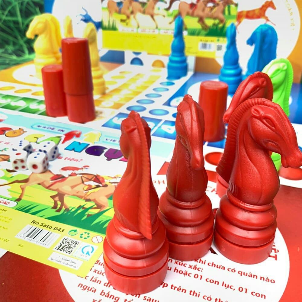 Đồ chơi CỜ CÁ NGỰA cao cấp cho bé (3 mẫu)