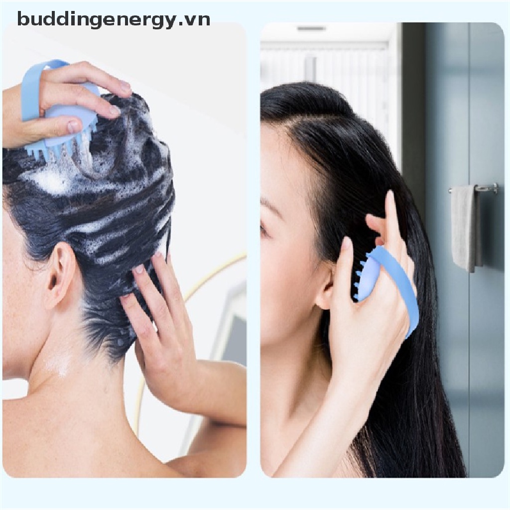 Lược silicone Mát Xa Da Đầu Tiện Dụng