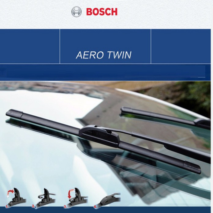 Sản Phẩm Cần gạt nước mưa ô tô xương mềm cao cấp thương hiệu Bosch. Kích thước từ 14 inch đến 26 inch - Hàng Chính Hãng 