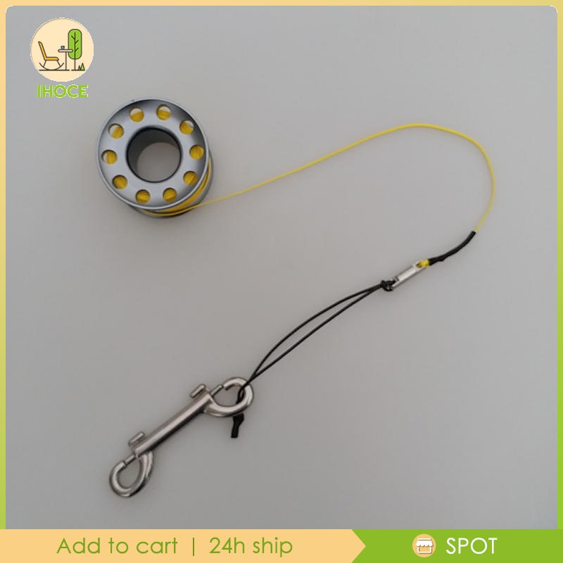 Ống cuộn dây lặn hai đầu bằng hợp kim nhôm 15m/49ft
 | BigBuy360 - bigbuy360.vn