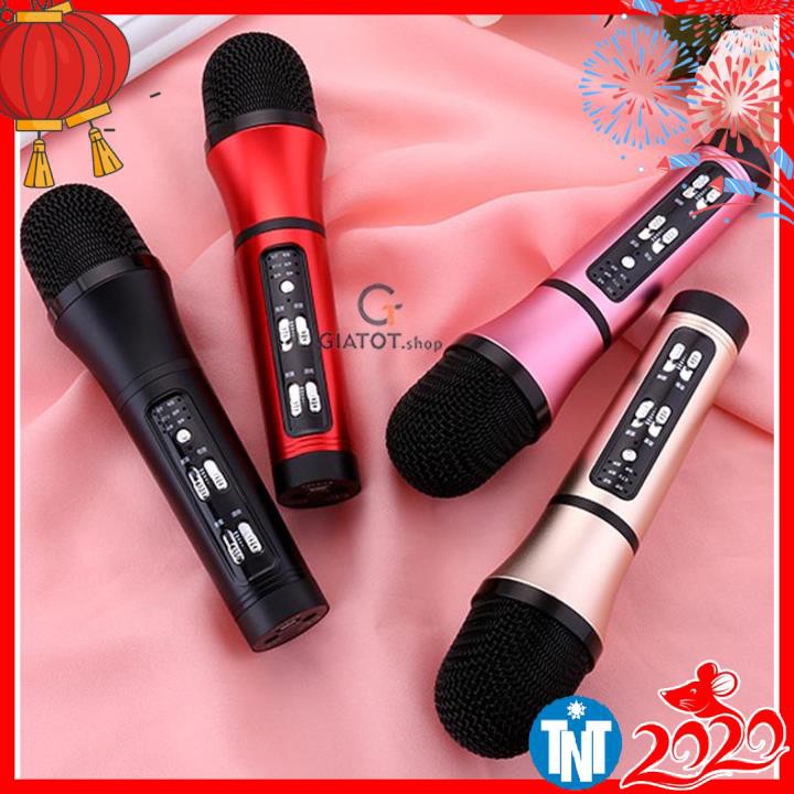 Bộ micro thu âm livestream karaoke C25, hàng đẹp Smarttnt.vn