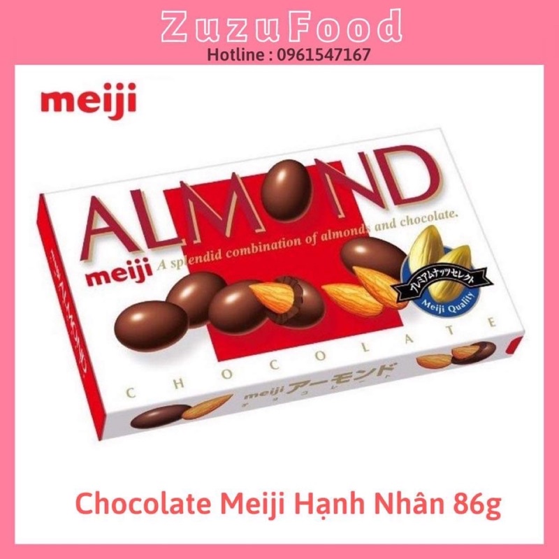 [FREE SHIP] Chocolate Meiji Hạnh Nhân Socola Nhập Khẩu