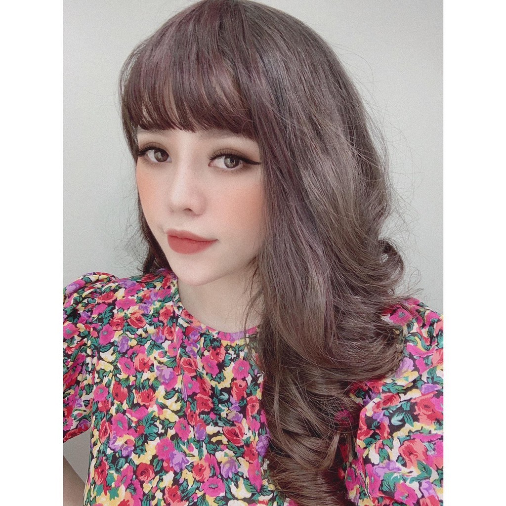 ĐẦM HOA CỔ TRÒN ĐỎ
