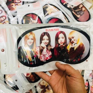 Bịt mắt ngủ kèm gel Blackpink
