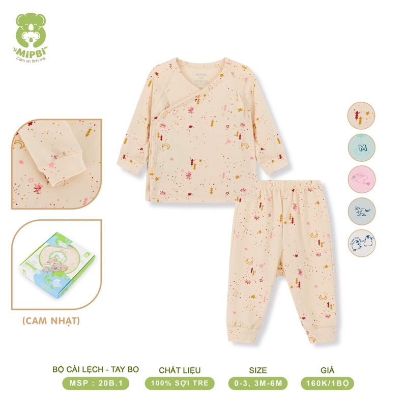 Bộ dài tay thu đông hãng mippi