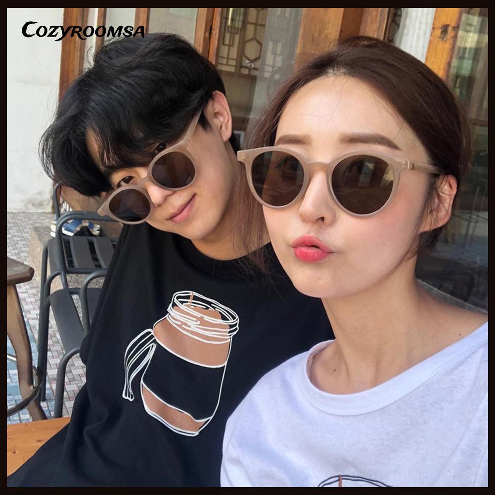 Kính Mát Gọng Tròn Chống Tia Uv Phong Cách Vintage | BigBuy360 - bigbuy360.vn