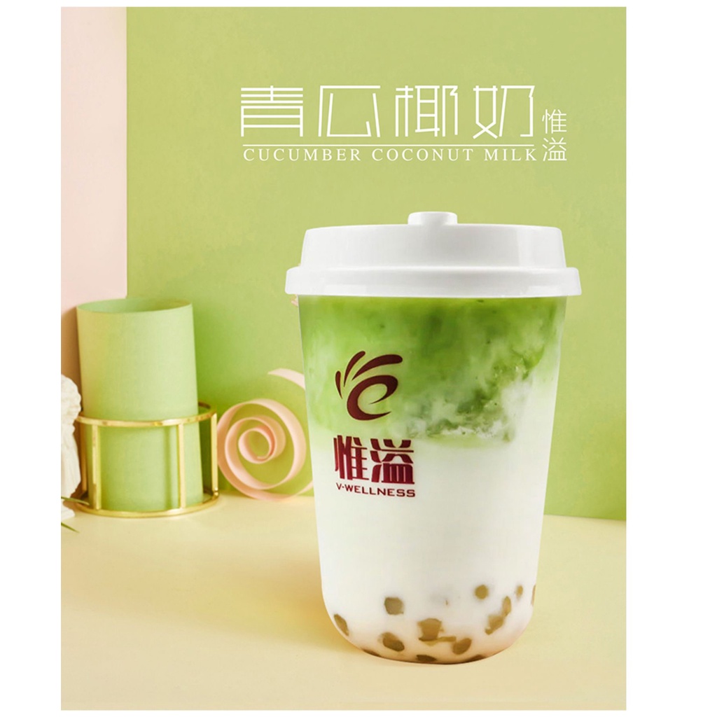 Bột Dừa Non - Trà chanh sữa dừa