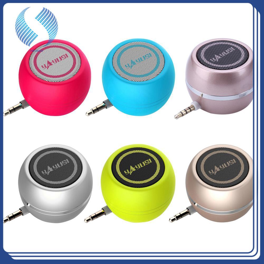 A5 Mini Speaker 3.5mm Jack AUX Stereo Music Audio Player for Phone Notebook