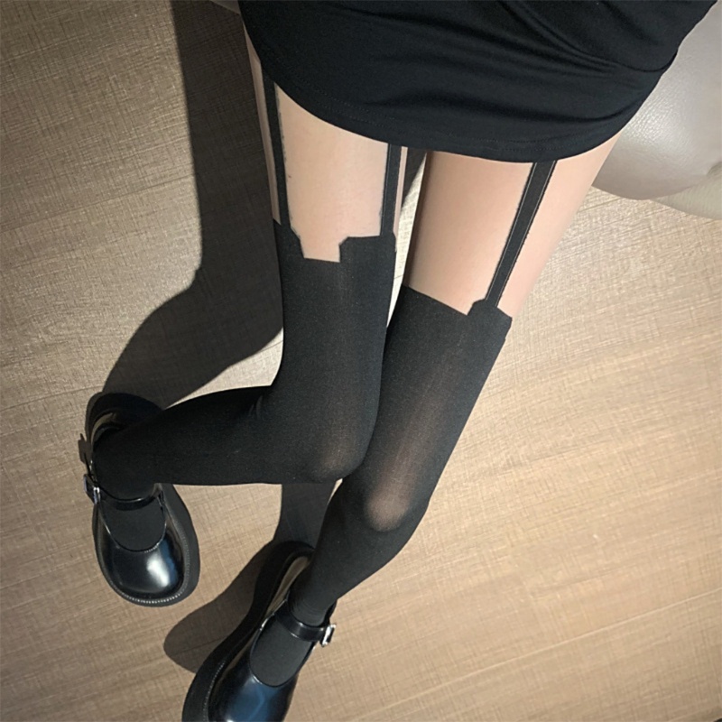 Đôi vớ cao tới gối thiết kế dễ thương quyến rũ cho nữ