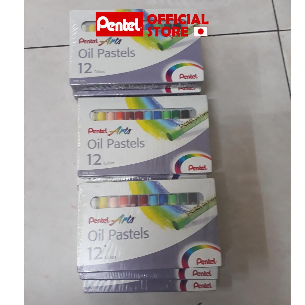 Sáp dầu Pentel Oil Pastel PHN hộp nhiều màu