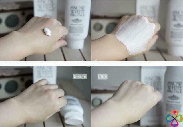 Kem tắm trắng Snow White Milky Pack