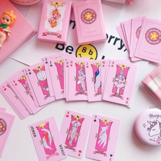 Bộ bài sakura 54 ảnh khác nhau