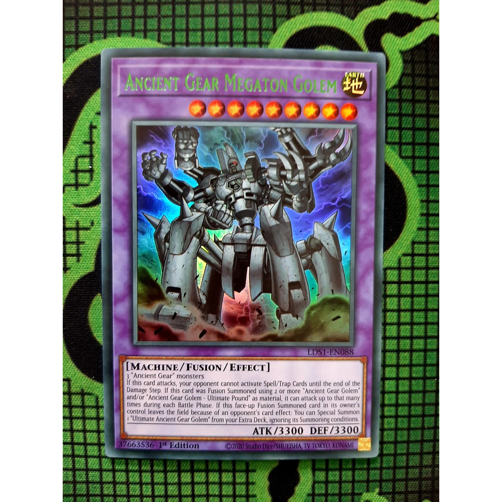Thẻ Bài Yugioh Monster Ancient Gear Megaton Golem Ultra