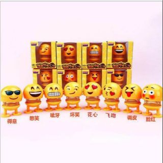 Thú Nhún Emoji con lắc lò xo con nhún