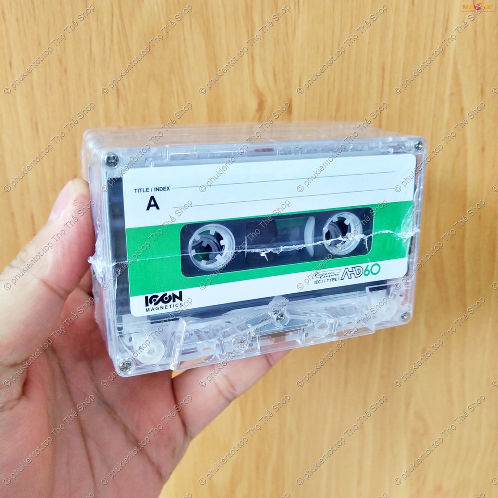 Bloc 05 băng cassette trắng ICON AHD60