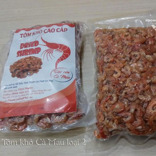 Tôm khô Cà Mau loại 2 (Hương vị Đất Mũi)