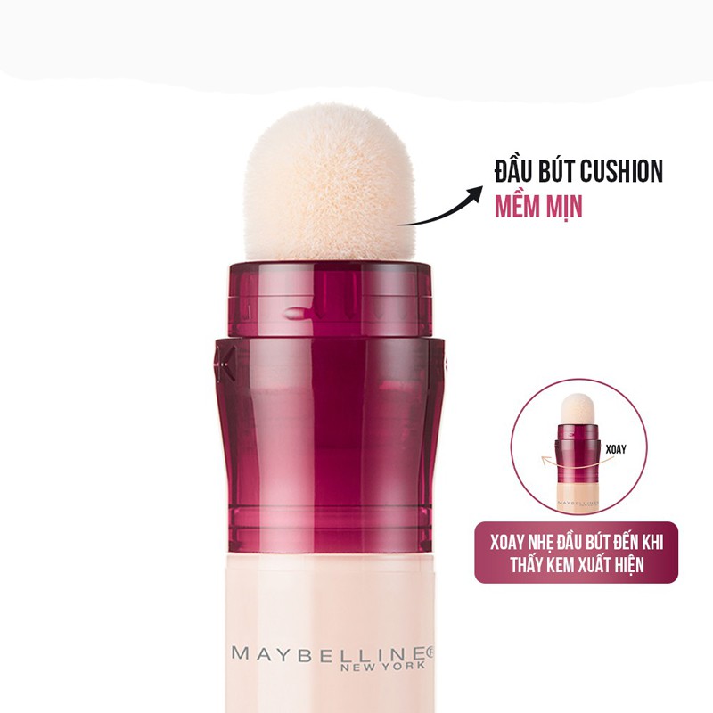 Bút cushion che khuyết điểm giảm quầng thâm Maybelline Instant Age Rewind 6ml