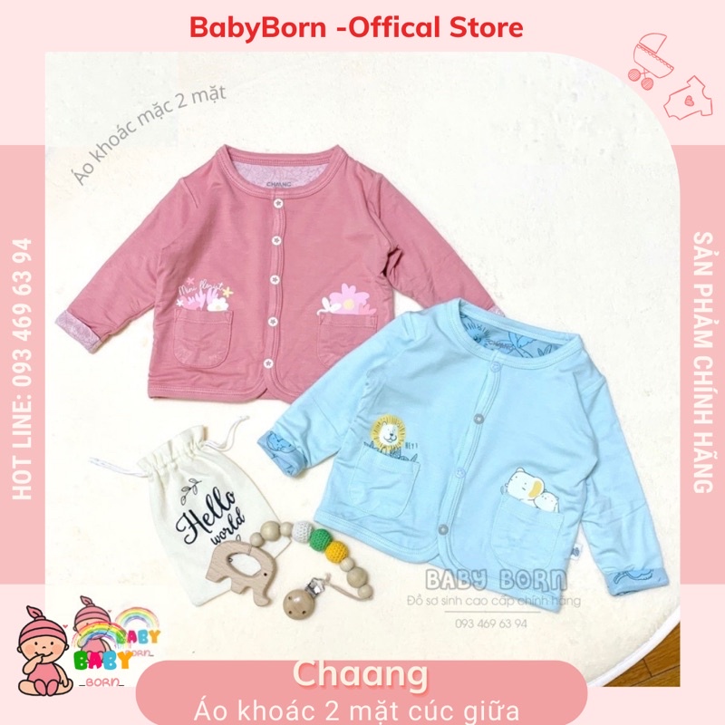Chaang - Áo khoác cúc giữa mềm mại, xinh xắn