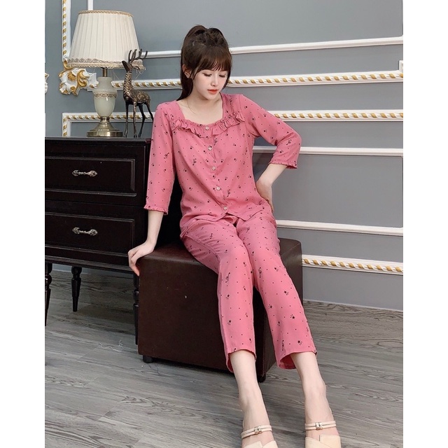đồ bộ mặc nhà cao cấp ( ảnh thật)