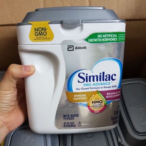 Sữa Bột Similac Pro-Advance Hmo Non-Gmo Cho Bé Từ 0-12 Tháng – 964g Mỹ (04/2022)